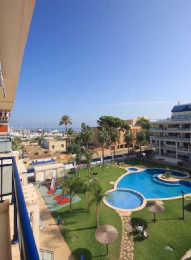 Apartamento Suenos De Mar Con Vistas Al Puerto By Costablancarent デニア エクステリア 写真